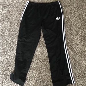 Adidas Black Sweat Pants Size XL Light weight